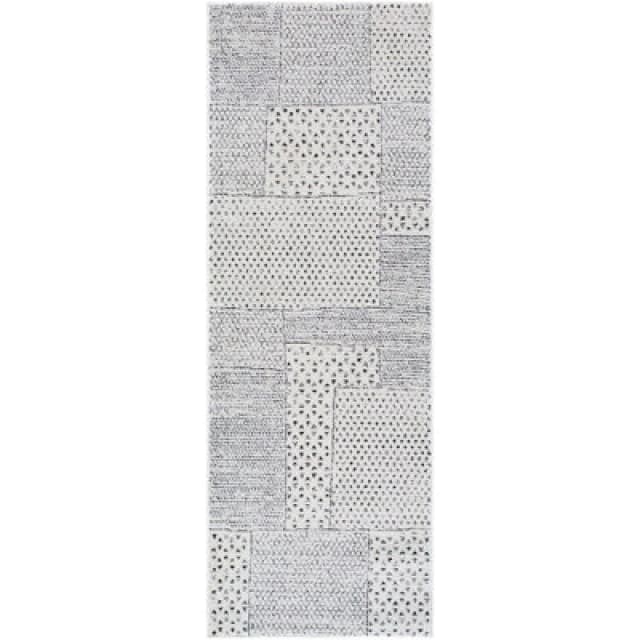Marjolaine Galey Alix X Surya Boho Scandi High Pile Runner Rug 80 X 220 Cm