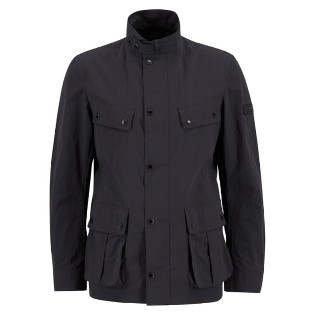 Barbour International Mens Modern Duke Showerproof Jacket Black BK11 male L
