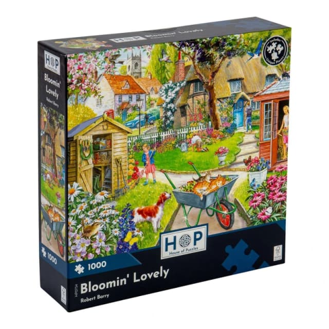The House Of Puzzles Bloomin' Lovely 1000 Piece Jigsaw Puzzle Size: 1000 Pieces Multicolor Unisex 1000 Pieces