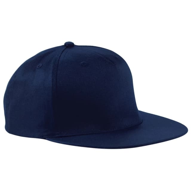 Beechfield Beechfield Men 5 Panel Retro Rapper Cap in Navy Navy One Size Male 5055747771329