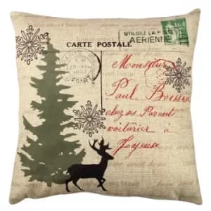 A11908 Multicolor Cushion Carte Postale