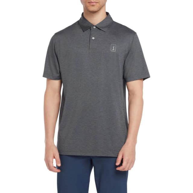 PGA Tour Space Dye Polo - Grey Grey S
