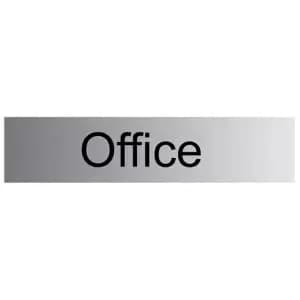 The House Nameplate Company Office Self-Adhesive Labels, (H)50mm (W)225mm