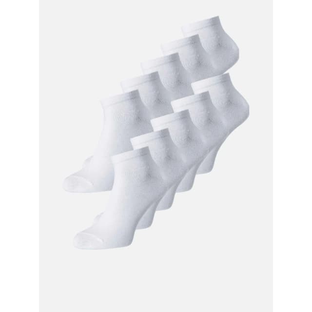 Jack and Jones Mens Trainer Ankle Socks White male Mens 7-12