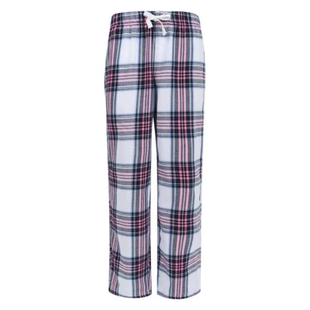 SF Minni Tartan Lounge Pants in Off-White Size: 11-12 Years Off-White Unisex 11-12 Years