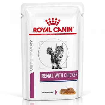 Royal Canin Veterinary Renal with Chicken Cat Food 12 x 85g