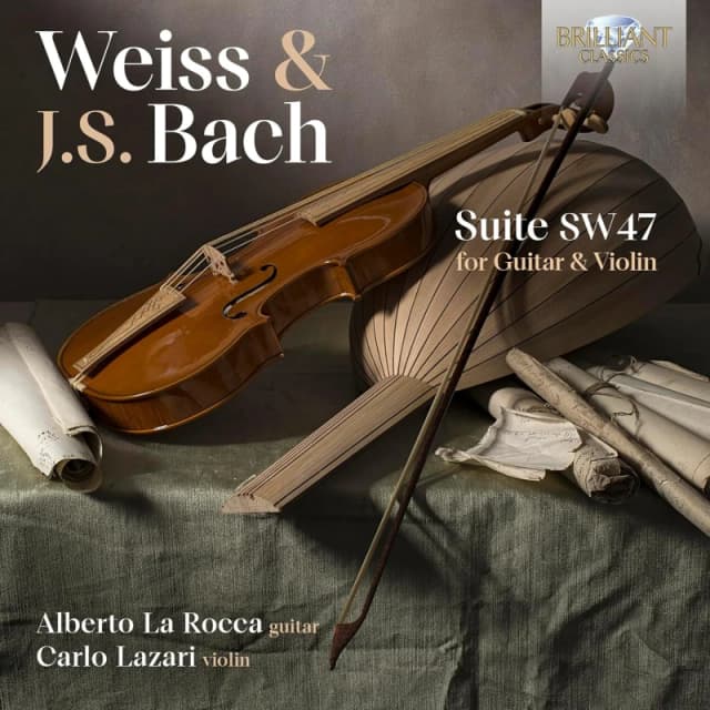 Weiss & J.S. Bach: Suite SW47 for Guitar & Violin CD / Album (Jewel Case)