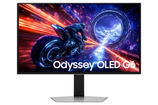 Samsung Odyssey G6 G60SF 27 OLED QHD 500Hz 0.03ms Gaming Monitor LS27FG602SUXXU Silver
