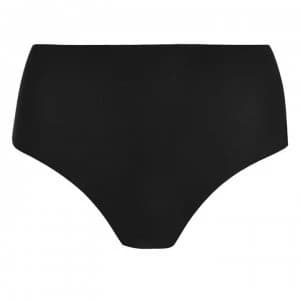 Chantelle Chantelle Soft String High Waited Thong - Black
