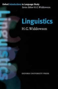 Linguistics by H. G. Widdowson Book