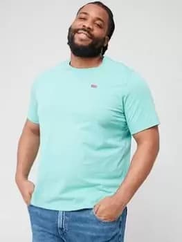 Levis Levis Big & Tall Original Housemark Logo T-Shirt - Green, Size 3XL, Men