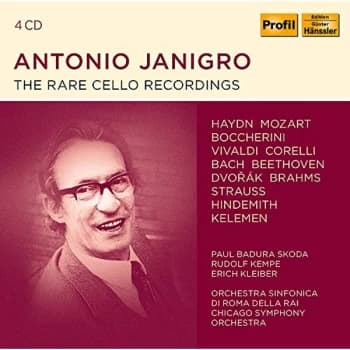 Antonio Janigro - Antonio Janigro: The Rare Cello Recordings CD