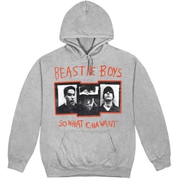 The Beastie Boys - So What Cha Want Unisex Large Hoodie - Grey