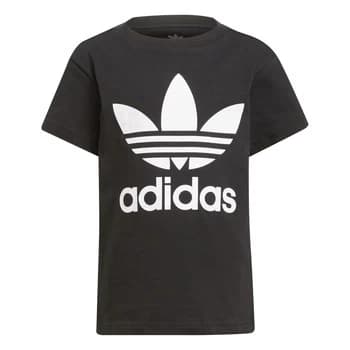 adidas CHANTIS boys's Childrens T shirt in Black / 4 years,4 / 5 years,5 / 6 years,6 / 7 years,7 / 8 years
