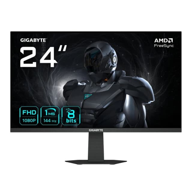 Gigabyte Gigabyte GS24F14 24Full HD Gaming Monitor - 1920 x 1080, 144Hz, 1ms, 300 cd/m², HDMI 1.4, Displayport 1.2 GS24F14-EK
