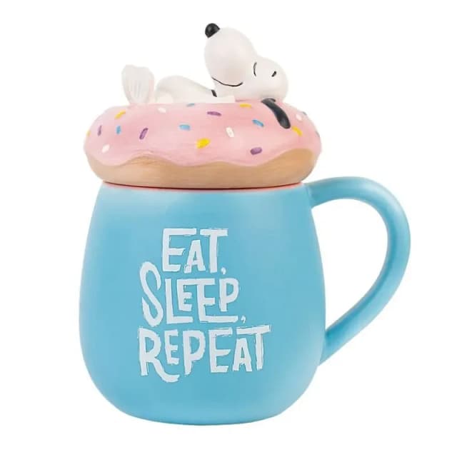Peanuts Snoopy - Eat, sleep, repeat Cup multicolour Onesize Unisex