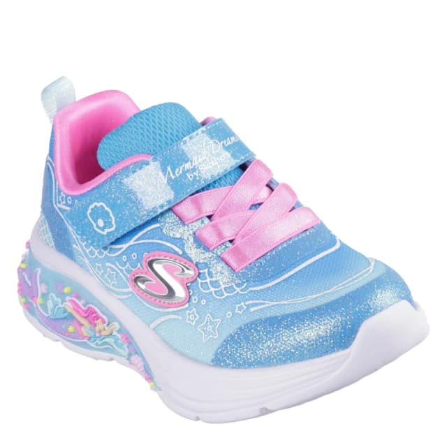 Baby girl Trainers Skechers My Dreamers Lil Mermaid Bleu Female 24