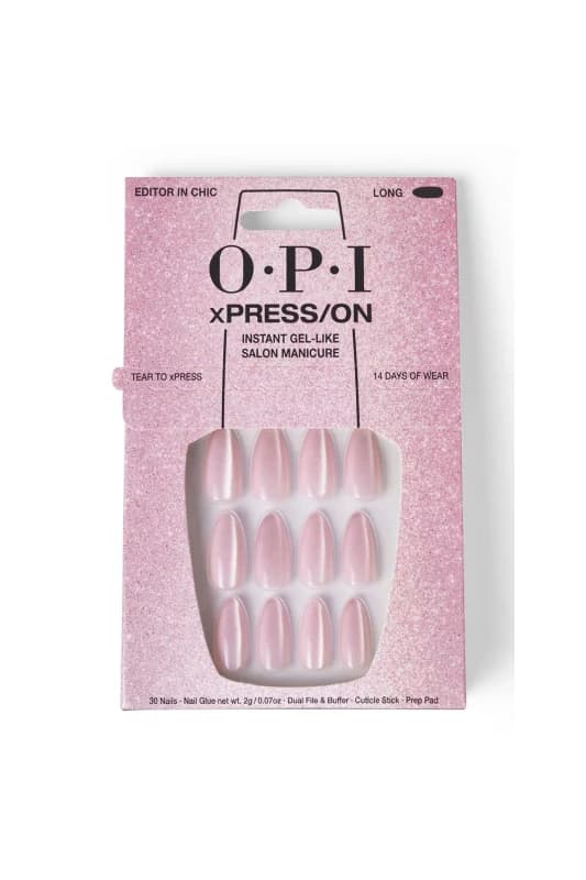 OPI Womens xPRESS/ON Artificial Nails 42g in Editor In Chic Editor In Chic Female