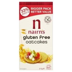 Nairns Gluten Free Oatcakes Pack of 60 0401054