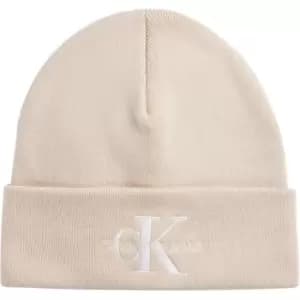Calvin Klein Jeans Monogram Beanie - Cream