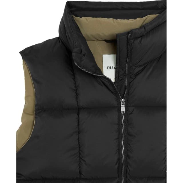 Lyle and Scott Mens Cocoon Gilet Lacquer male XS