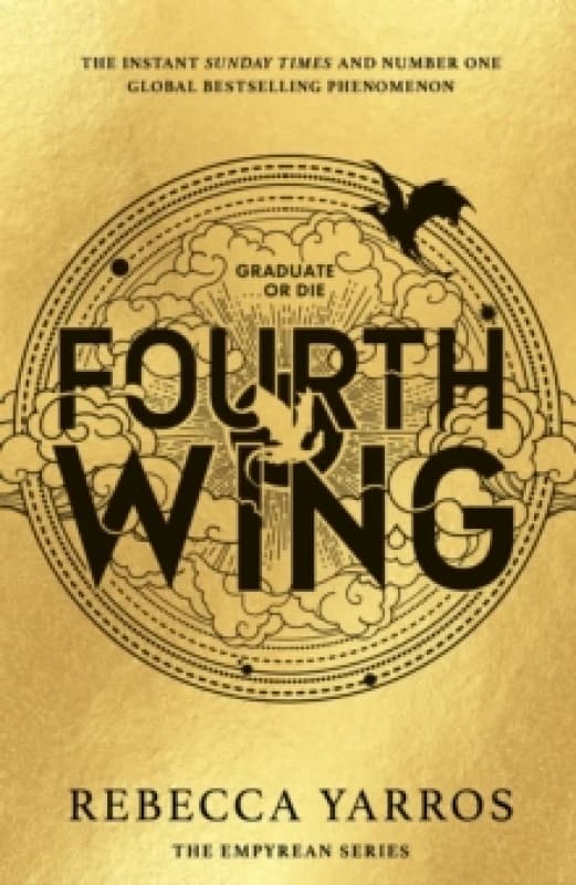 Fourth Wing. Hardback. By Rebecca Yarros Books
