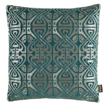 Biba Biba Logo Cushion - AO Teal