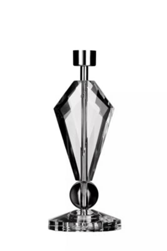 Premier Housewares Interiors by Premier Crystal Diamond Lamp Base Silver