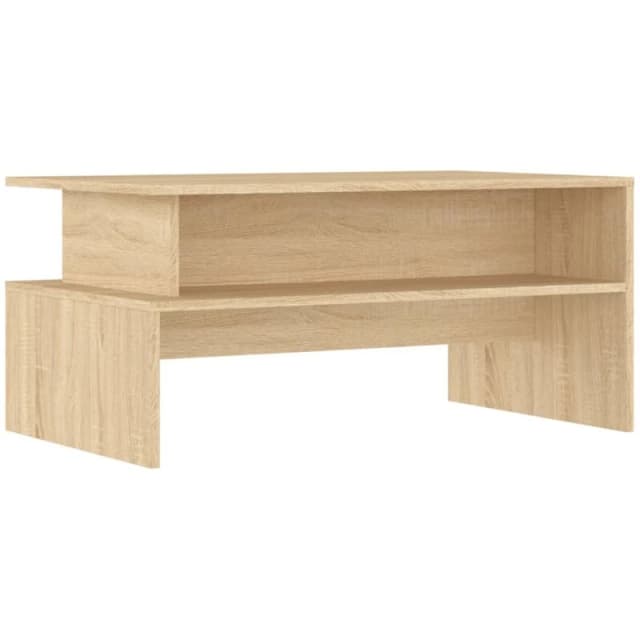 VIDAXL Coffee Table Sonoma Oak 90x55x42.5cm Engineered Wood vidaXL 8720845925369