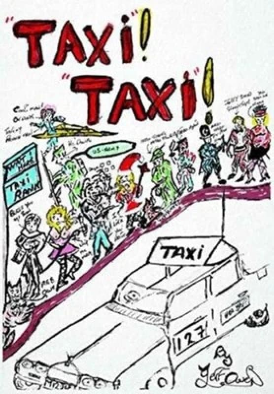 Taxi Taxi Autobiography by Owen Jeff Book