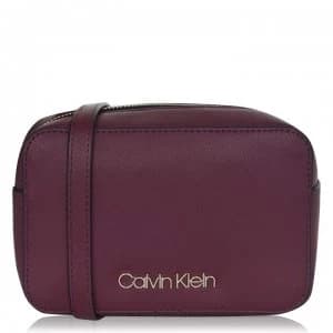 Calvin Klein Must Camera Cross Body Bag - WINE GDU
