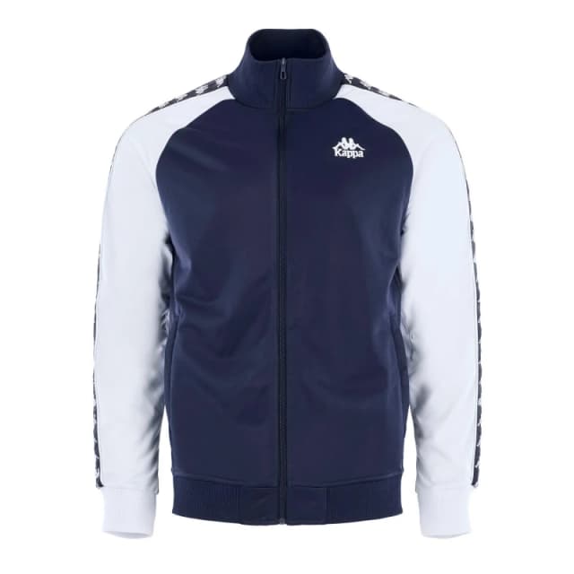 Kappa Mens Uriah Tracksuit Top Navy/White male L