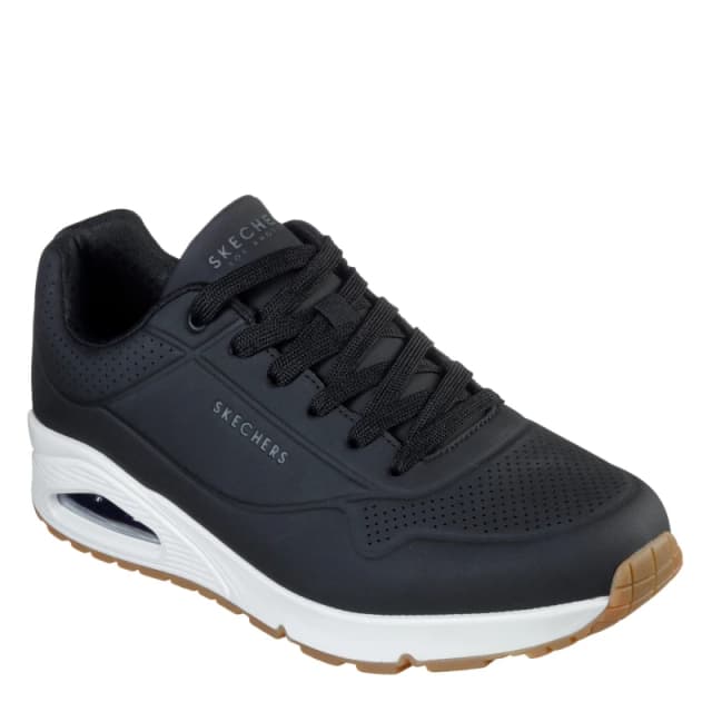 Skechers UNO Stand On Air Mens Trainers - Black 8.5