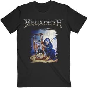 Megadeth - Countdown Hourglass Unisex Medium T-Shirt - Black