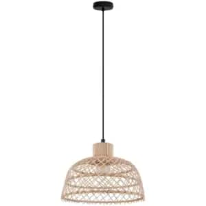 Ausnby Dome Pendant Ceiling Light Black - Eglo