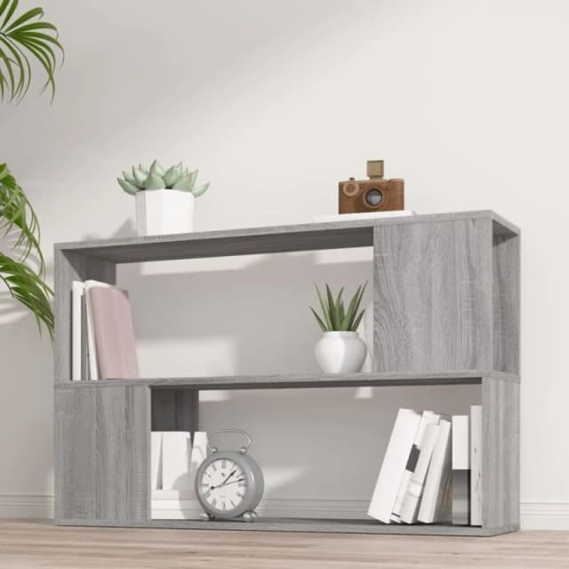 VIDAXL Vidaxl - Book Cabinet Grey Sonoma 100x24x63cm Engineered Wood 8720286956922