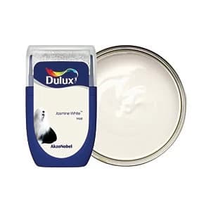 Dulux Jasmine White Matt Emulsion Paint 30ml