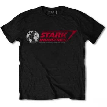Marvel Comics - Stark Industries Unisex XX-Large T-Shirt - Black