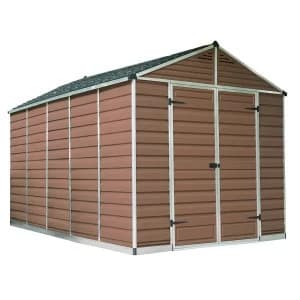 Palram SkyLight Shed 8 x 12 - Amber