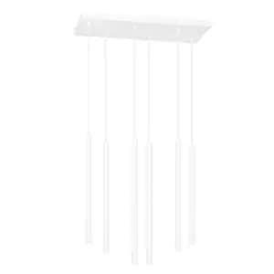 Selter White Cluster Pendant Ceiling Light 6x G9