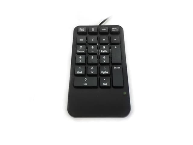 Accuratus Numeric 17 Key USB connected Keypad (Black) -