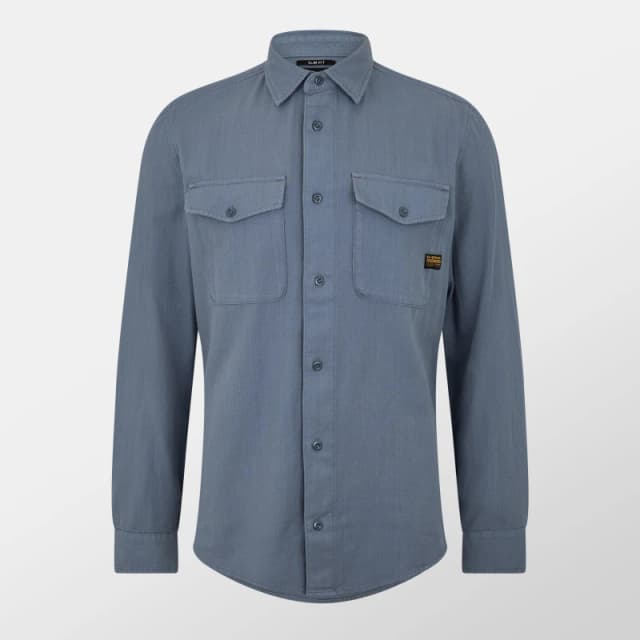 G Star Marine Slim Shirt Avio Gd male Medium