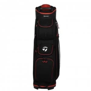 TaylorMade Cart Bag - Black/White/Red