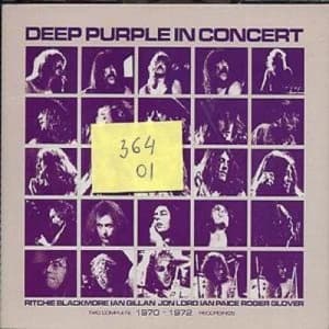 Deep Purple in Concert Two Complete 1970-1972 Recordings by Deep Purple CD Album