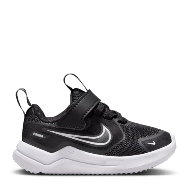 Nike Cosmic Runner Shoes Infants Black/White male C7 (24)