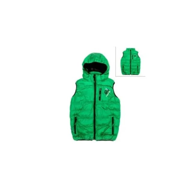 Peak Mountain Children's Peak Mountain Ecarti Ski Puffer Vest Jaune Male 4 ans ECARTI/3-8/YL/B-VERT