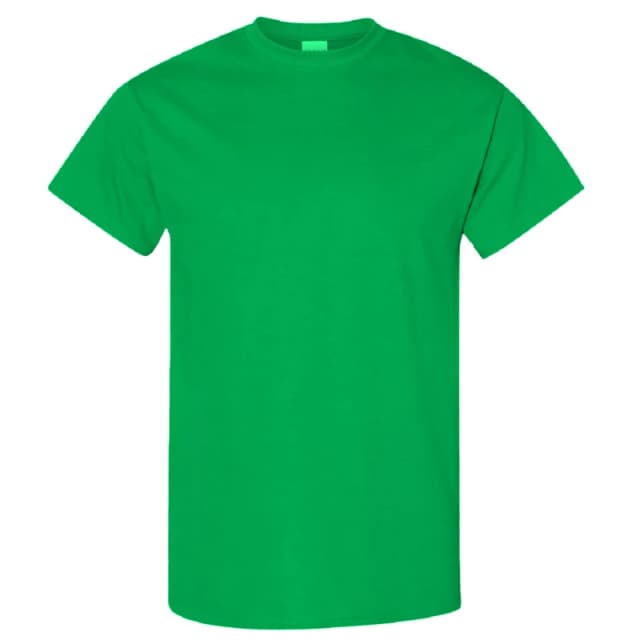 Gildan Heavy Cotton Short Sleeve T-Shirt Dark Green male
