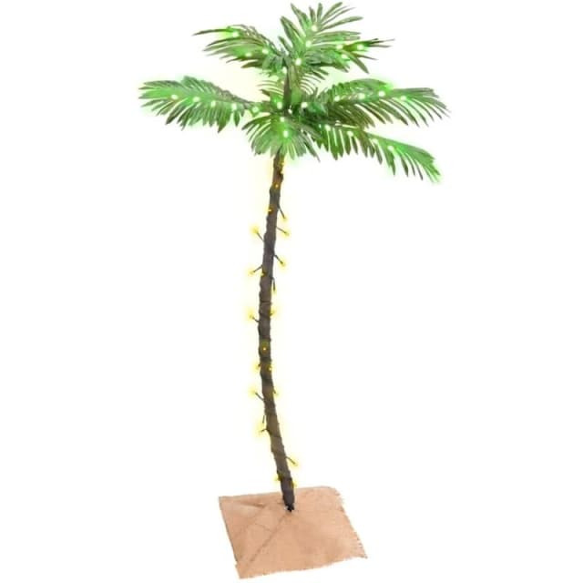 VIDAXL Vidaxl - LED Palm Tree Warm White 72 LEDs 120cm 8720287138709