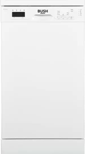 Bush BFSLSAE9W Slimline Freestanding Dishwasher