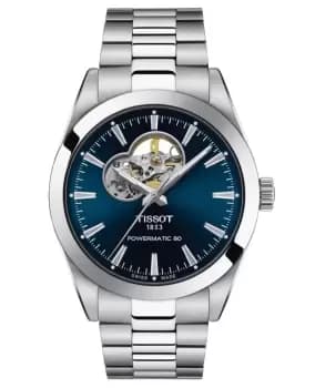 Tissot Gentleman Open Heart Automatic Blue Dial Steel Mens Watch T127.407.11.041.01 T127.407.11.041.01